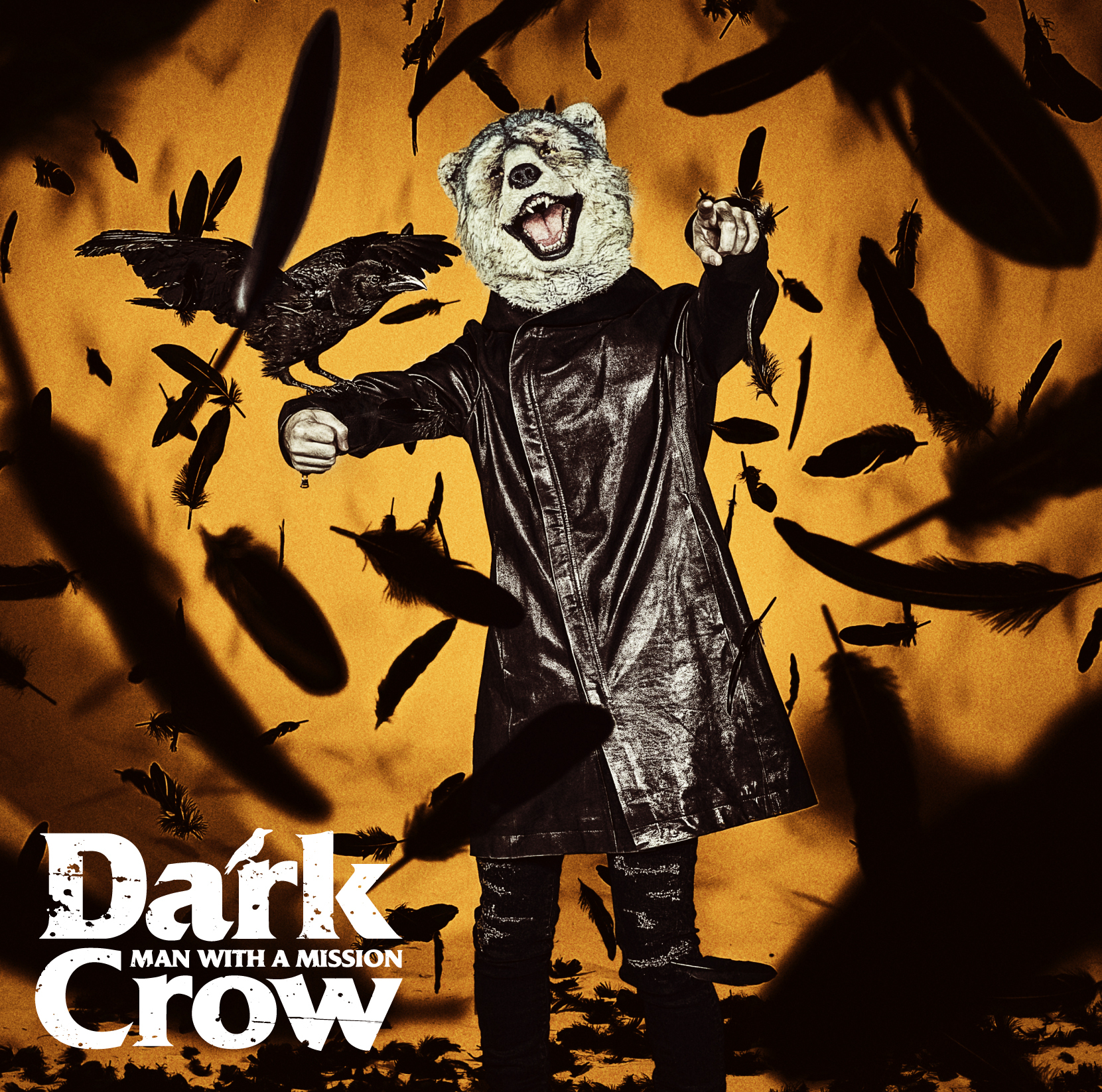 10 23発売ニューシングル Dark Crow ジャケ写大公開 ヴィンランド サガ 第2クール10 6放送スタート Man With A Mission