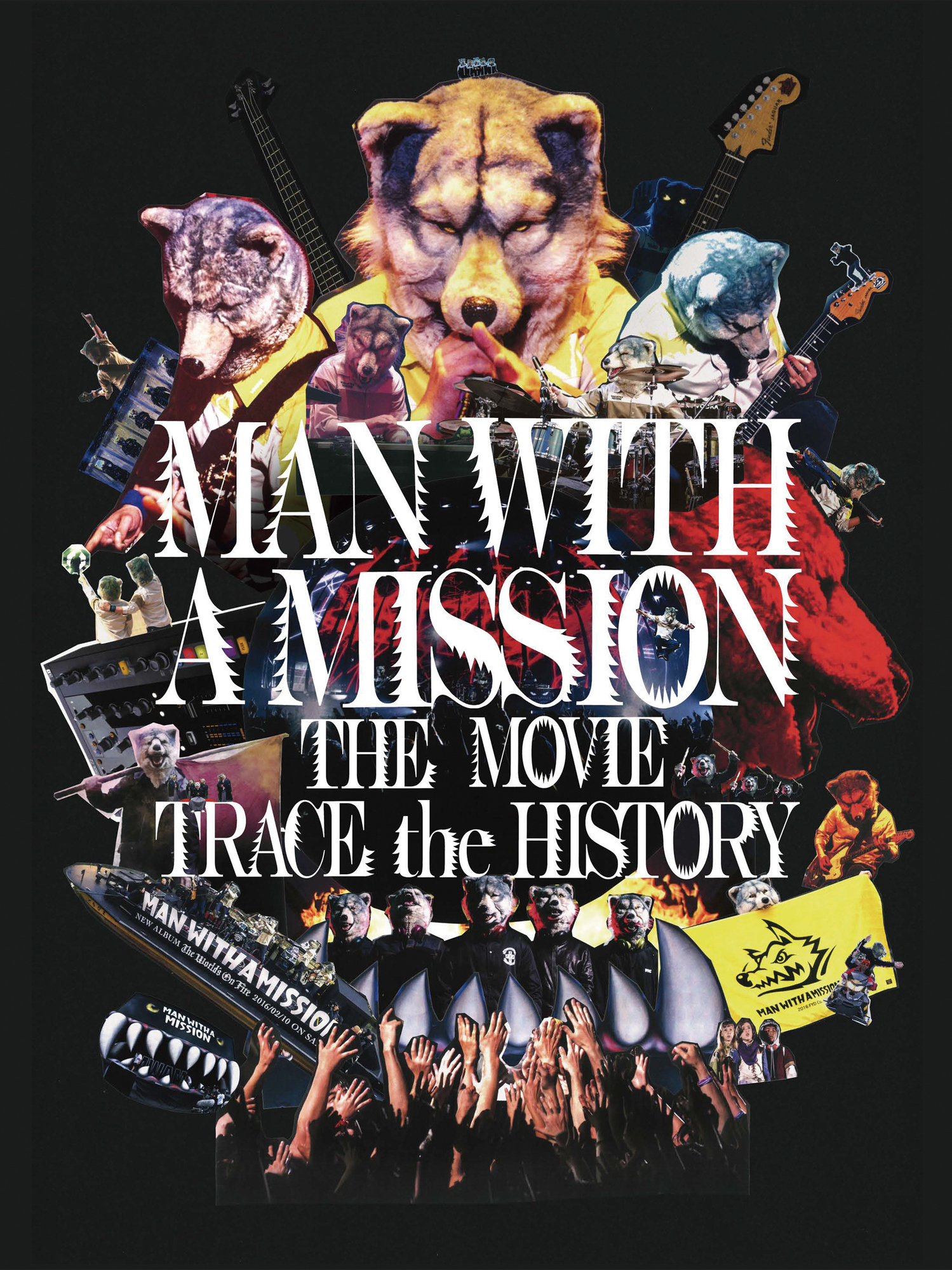 MAN WITH A MISSION THE MOVIE -TRACE the HISTORY-』劇場販売商品の ...