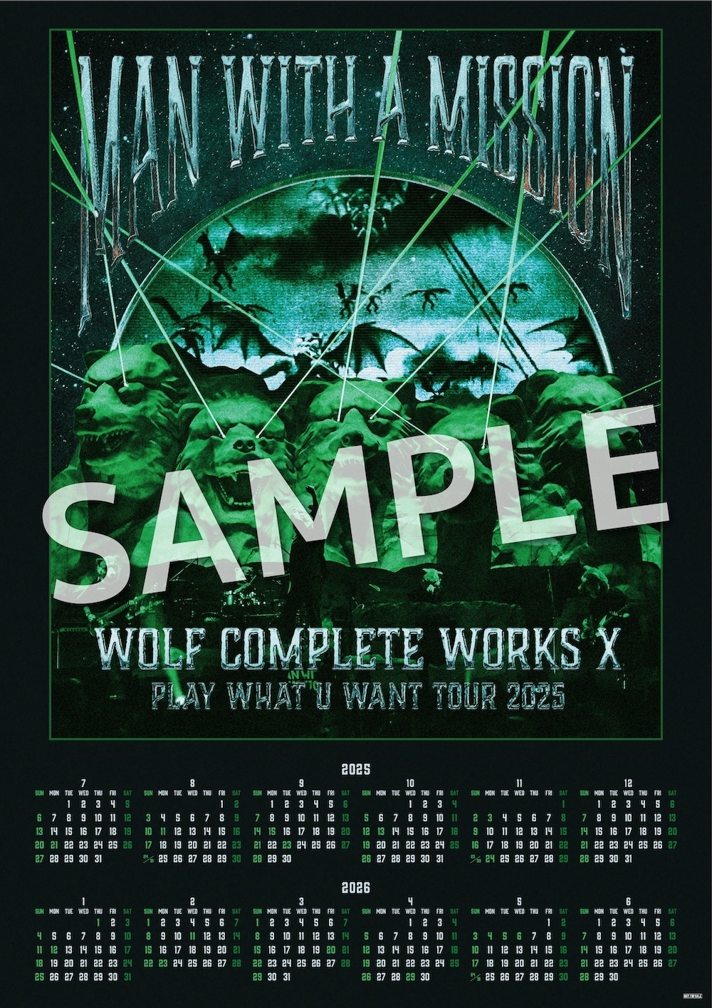 MAN WITH A MISSION 最新ライブBlu-ray＆DVD 『Wolf Complete