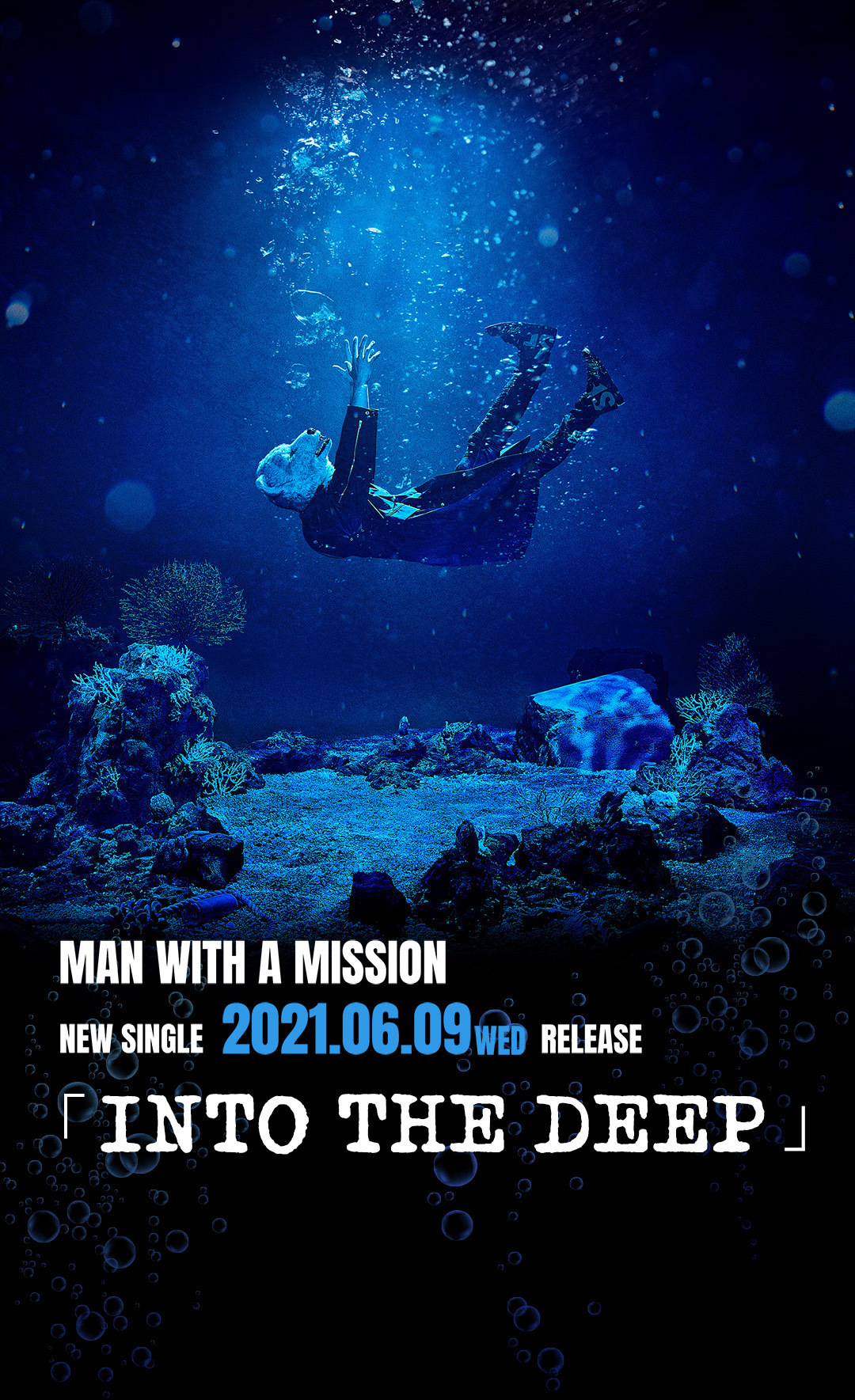 6.9(Wed) RELEASE『In the deep』特設サイト | MAN WITH A MISSION